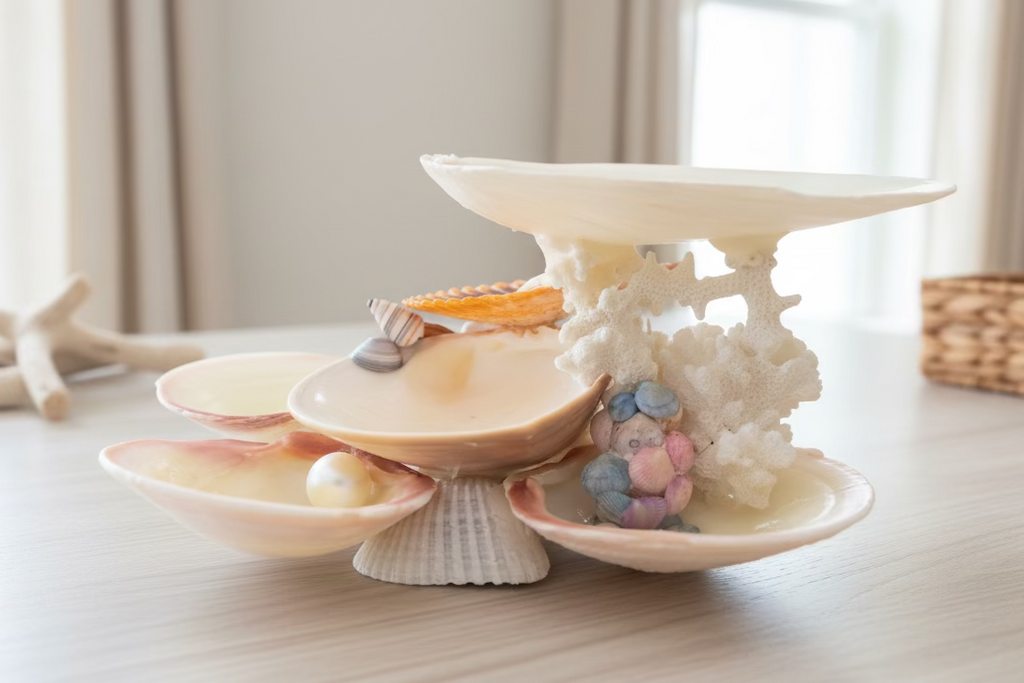 Coral Blossom | Handmade Jewelry Stand