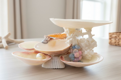 Coral Blossom | Handmade Jewelry Stand