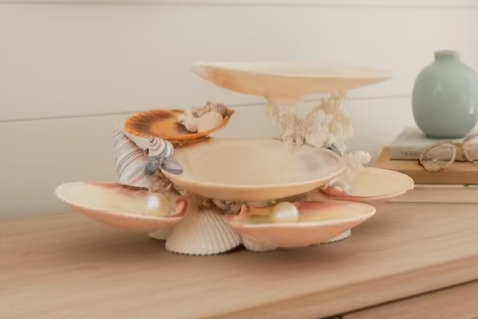 Coral Blossom | Handmade Jewelry Stand