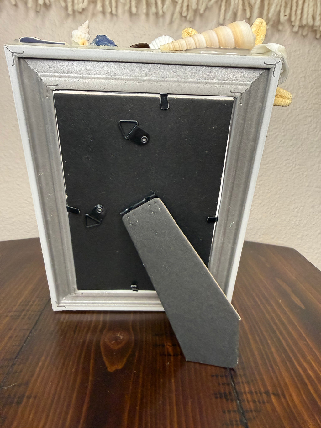 Meet Me At the Beach- 5x7 Seashell & Sea Glass Frame