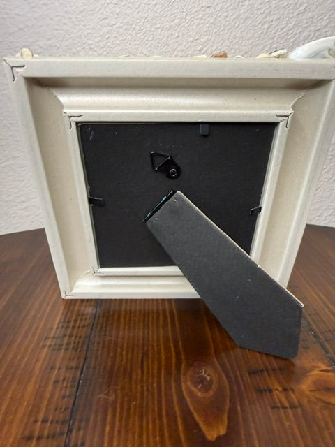 Aloha Surfer- Seashell & Pearl 4x4 Picture Frame